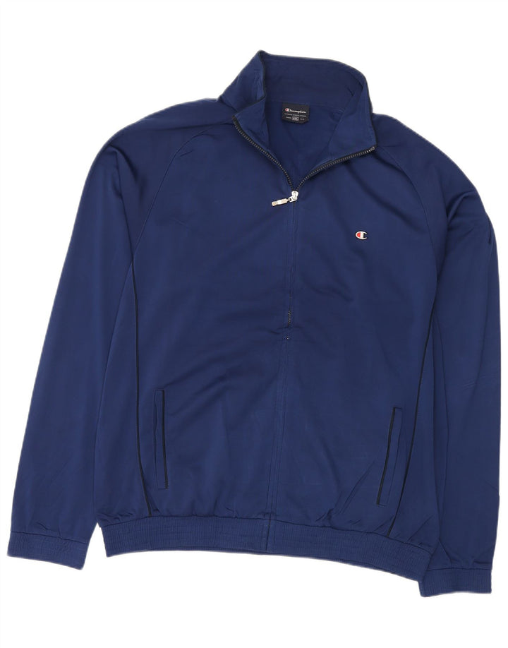 Giacca da tuta da uomo Champion 2XL poliestere blu navy