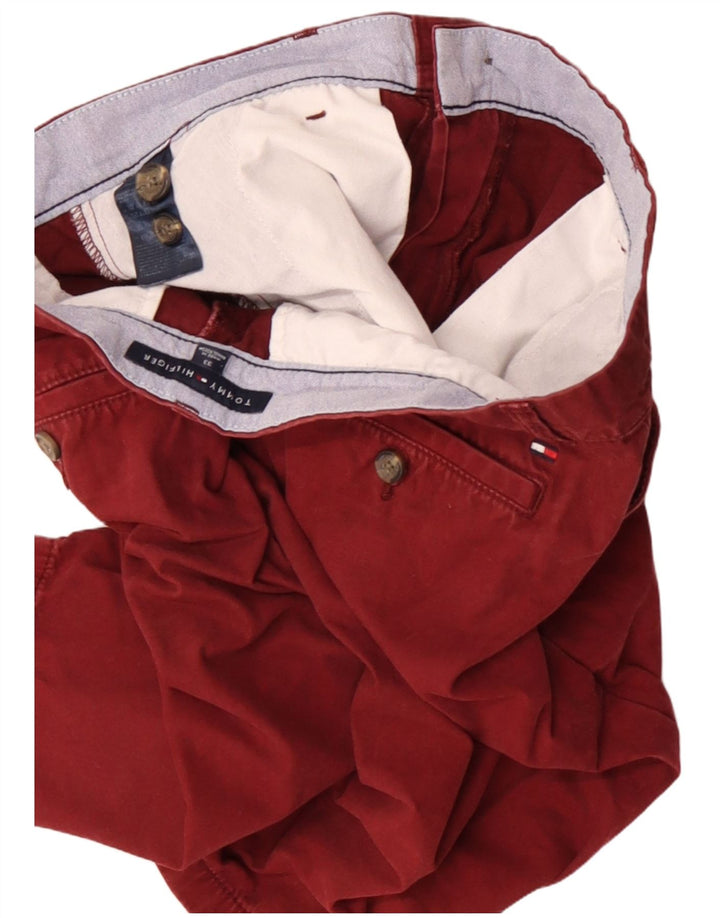 Pantaloncini chino da uomo Tommy Hilfiger W33 cotone marrone medio