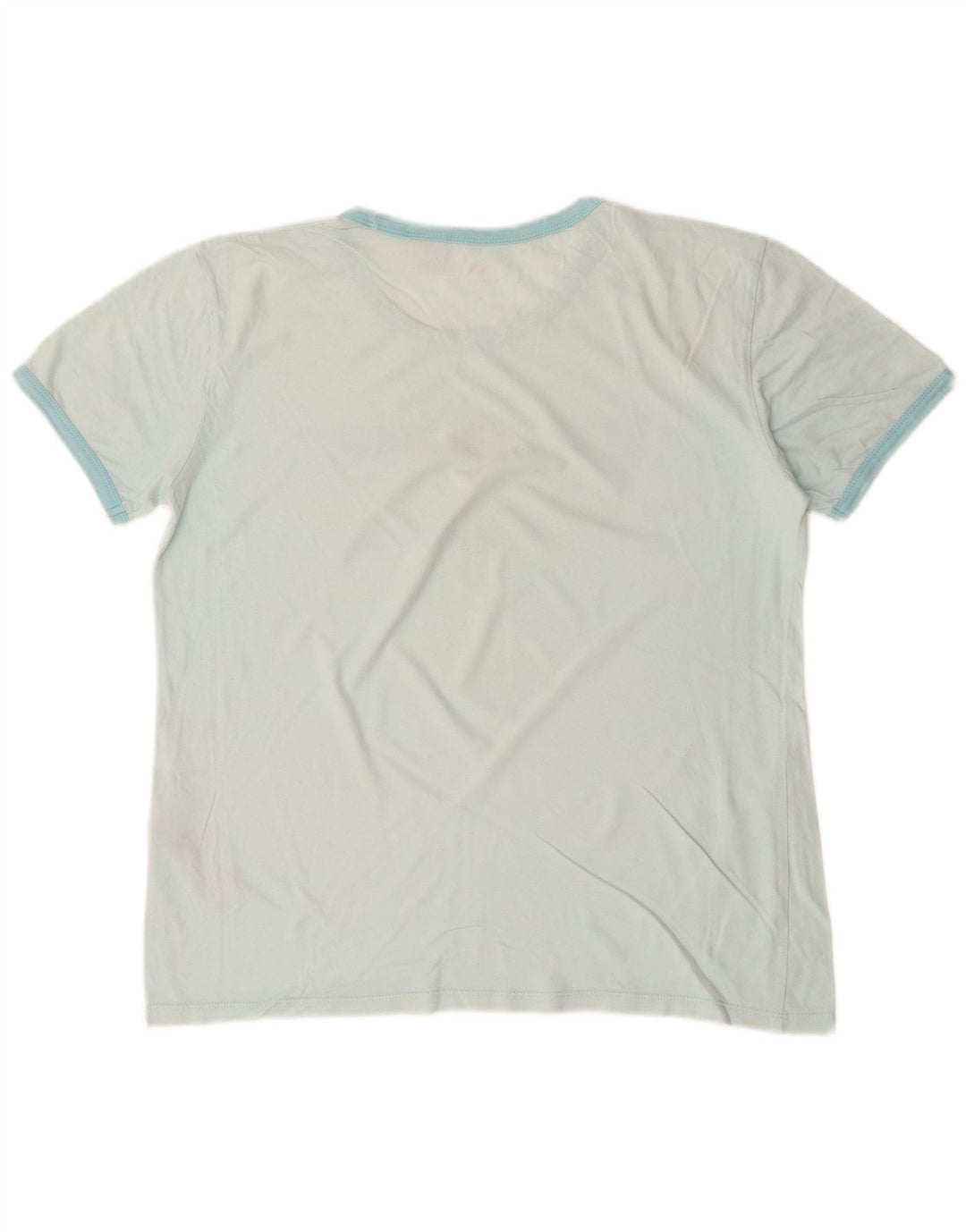 T-shirt grafica da donna LEVI'S Top UK 14 cotone turchese medio