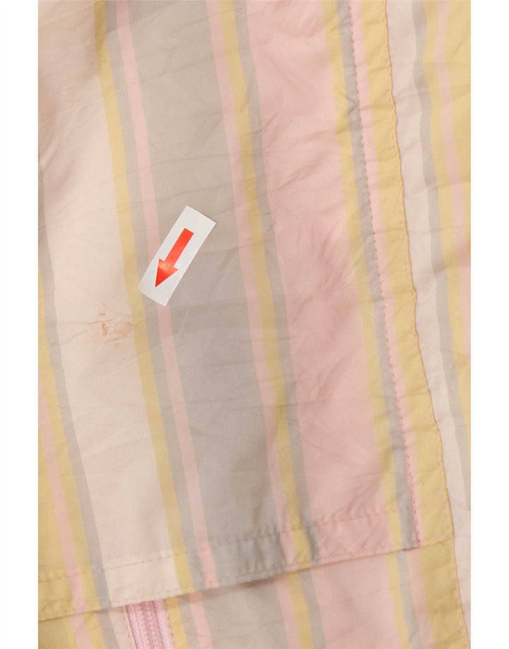 Tuta da sci con cappuccio da donna Colmar IT 42 Small in poliammide a righe rosa