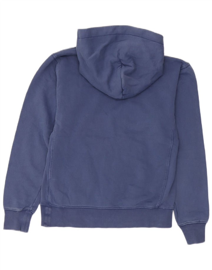 Maglione con cappuccio grafico da uomo Champion grande blu