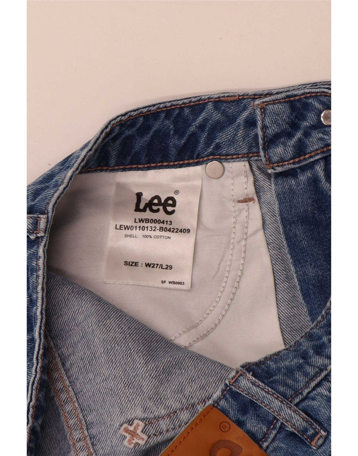 Jeans affusolati da donna Lee W27 L29 cotone blu