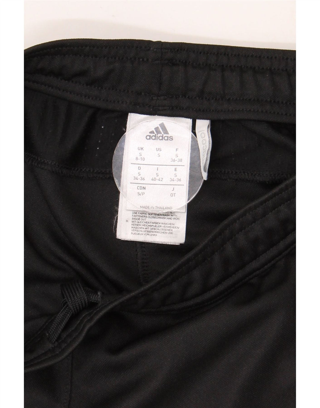 Pantaloni da tuta Adidas Climacool da donna UK 8/10 Small Poliestere nero