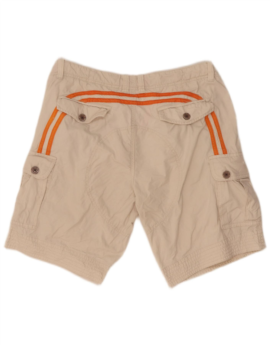 Pantaloncini cargo da uomo Sundek W32 cotone bianco sporco medio