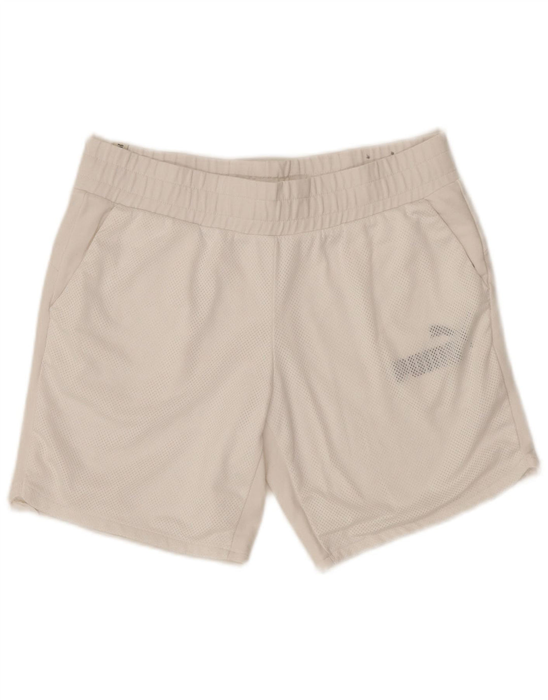 Pantaloncini sportivi grafici da donna PUMA UK 14 grandi cotone bianco