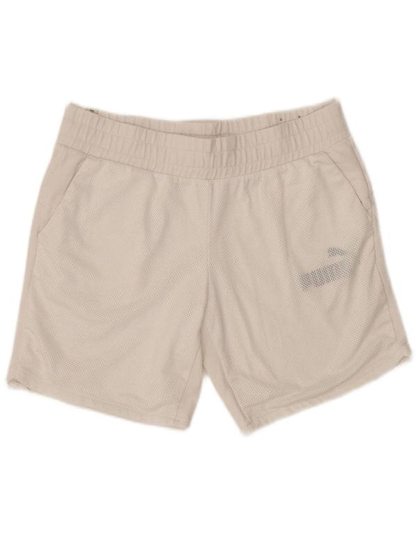 Pantaloncini sportivi grafici da donna PUMA UK 14 grandi cotone bianco