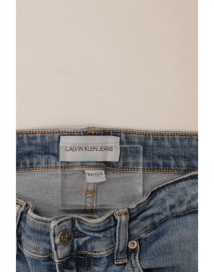 Jeans slim da uomo Calvin Klein W32 L32 Blu