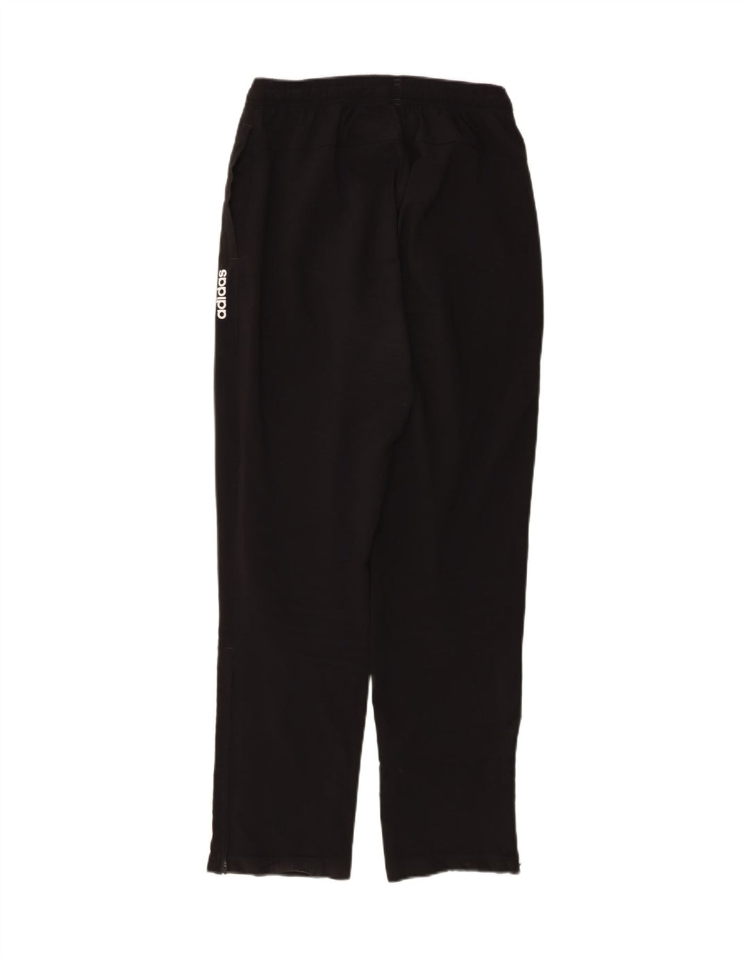 ADIDAS Mens Tracksuit Trousers Small  Black Polyester Vintage Adidas and Second-Hand Adidas from Messina Hembry 