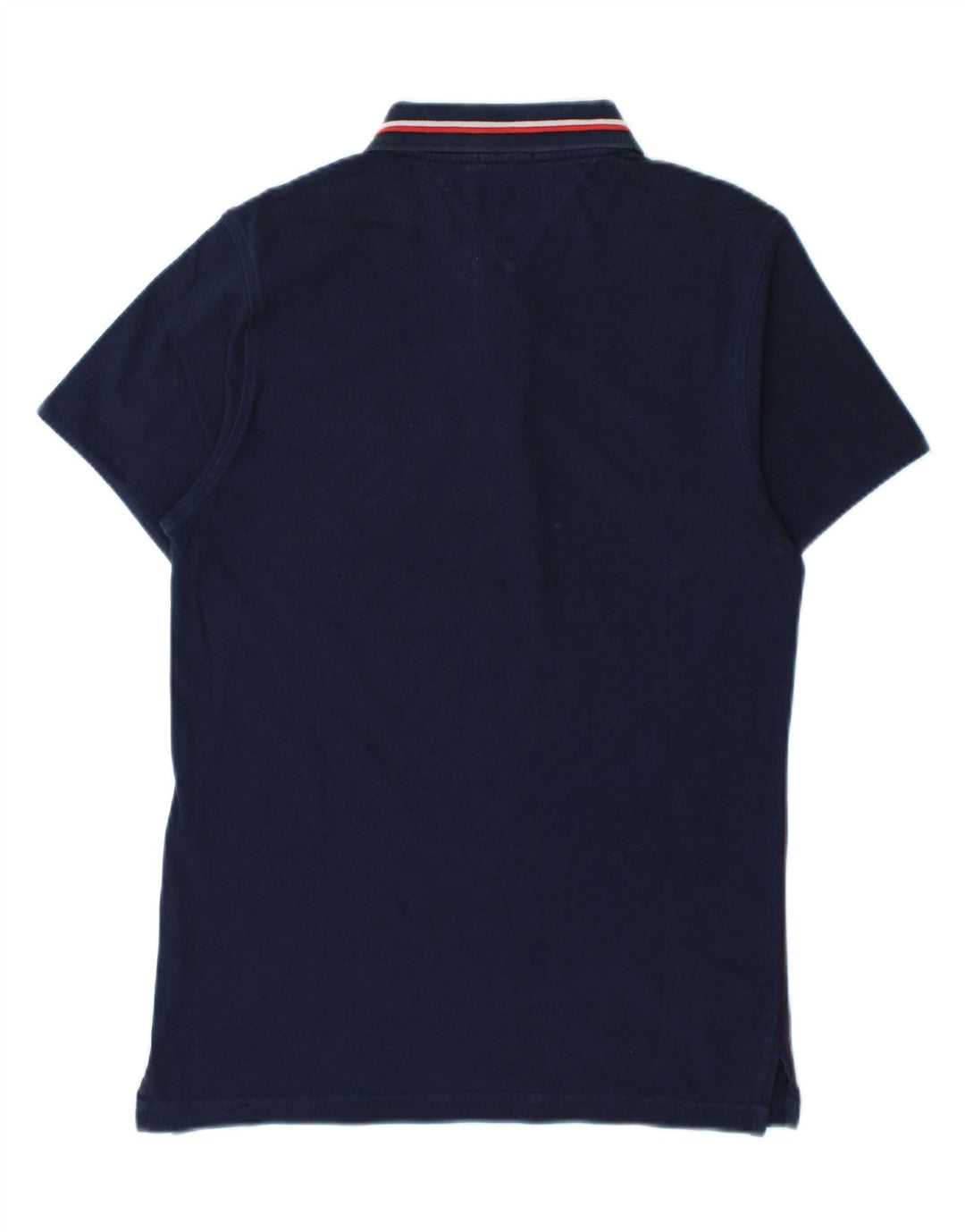 TOMMY HILFIGER Mens Polo Shirt Medium Navy Blue Vintage Tommy Hilfiger and Second-Hand Tommy Hilfiger from Messina Hembry 