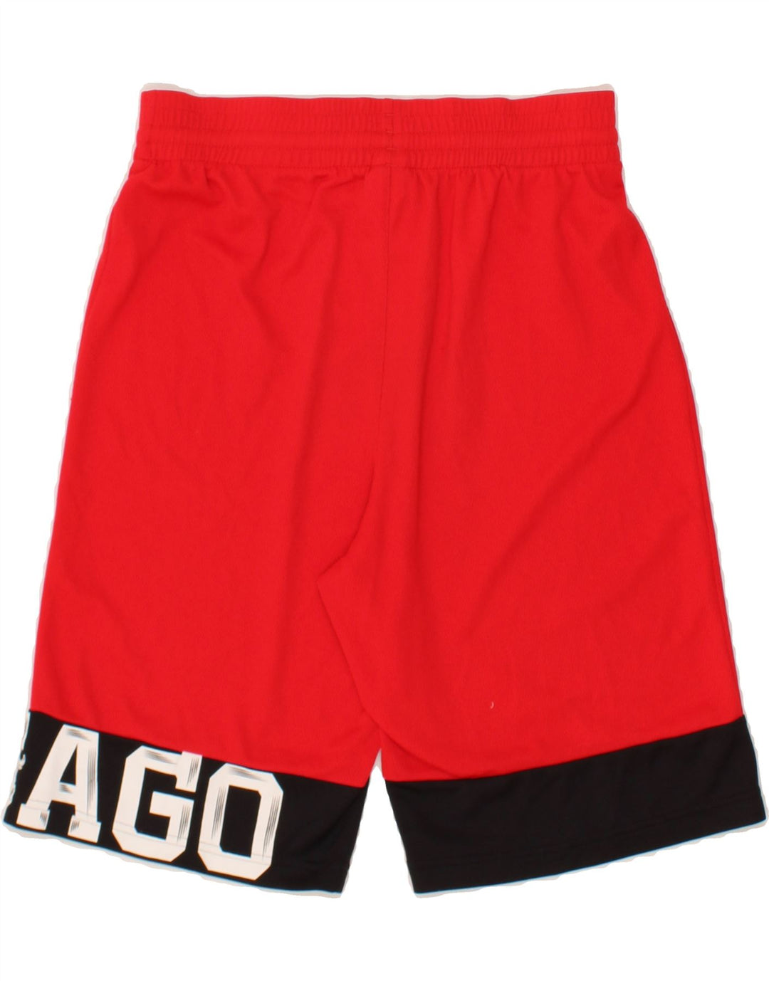 ADIDAS Mens Graphic Sport Shorts Small Red Colourblock Polyester Vintage Adidas and Second-Hand Adidas from Messina Hembry 