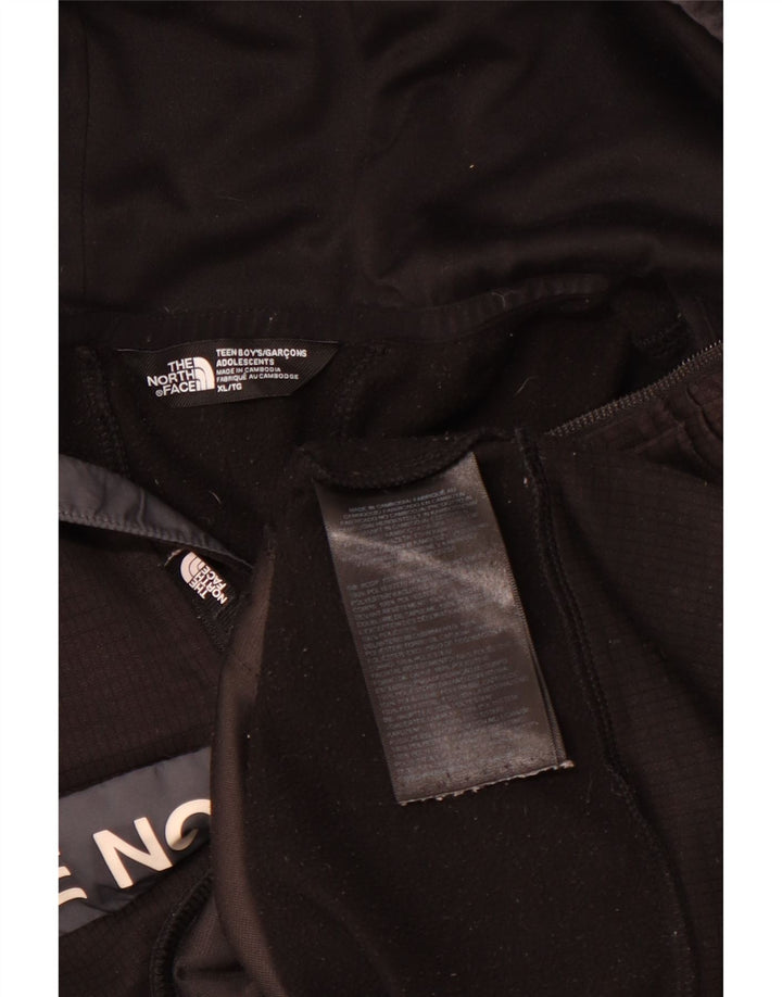 Maglione con cappuccio grafico per ragazzi THE NORTH FACE 14-15 anni XL Nero