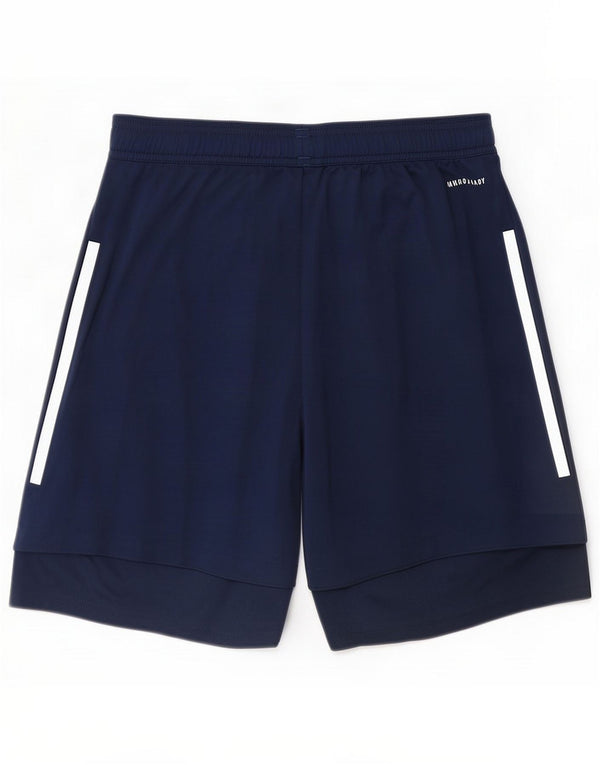 Adidas Uomo Aeroready Pantaloncini sportivi medi blu navy Poliestere
