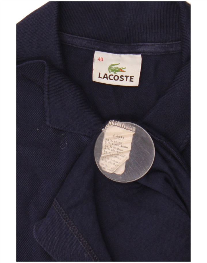 Abito polo da donna Lacoste taglia 40 medio in cotone blu navy