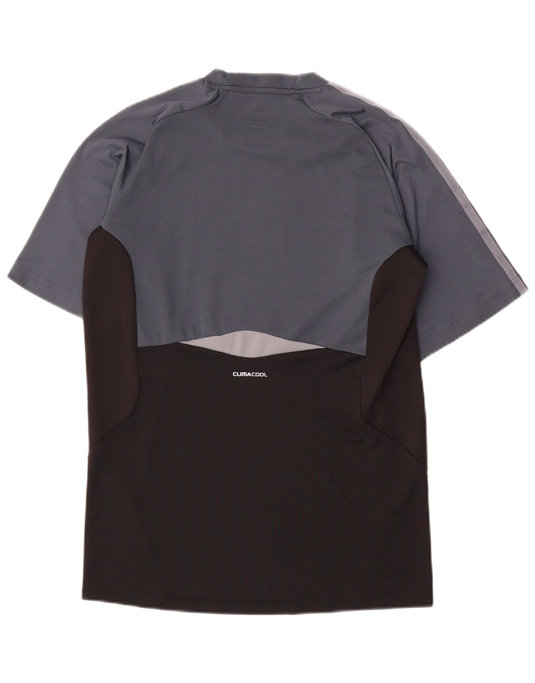 T-shirt Adidas Climacool da uomo Top Small Black Colourblock