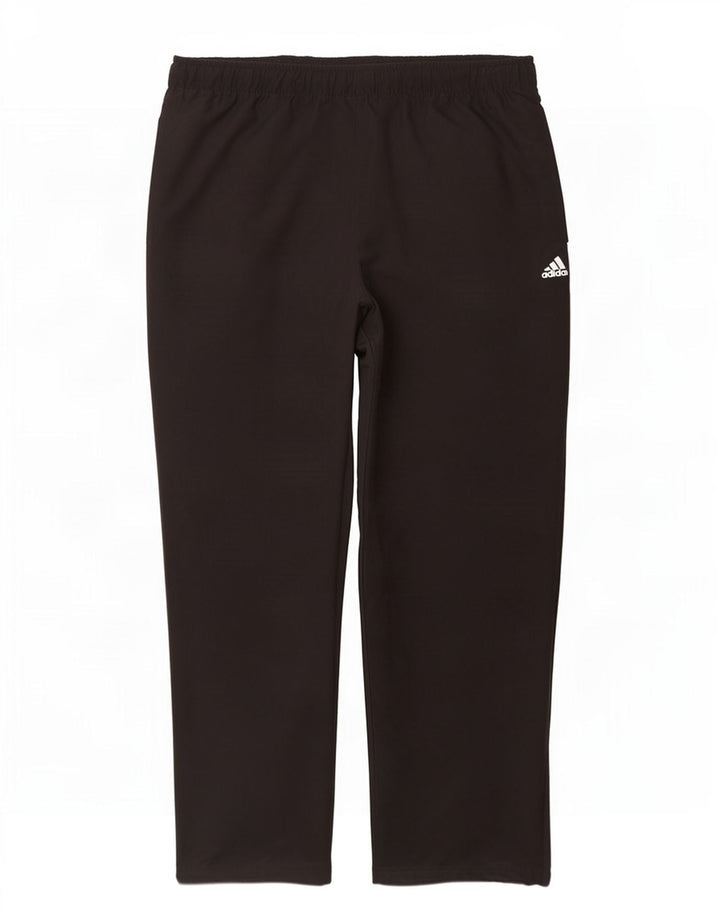 Pantaloni da tuta Adidas Climalite da uomo XL poliestere nero