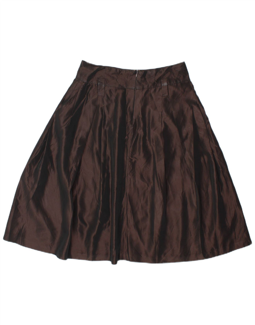 Gonna a trapezio da donna Zara media W28 Rayon marrone