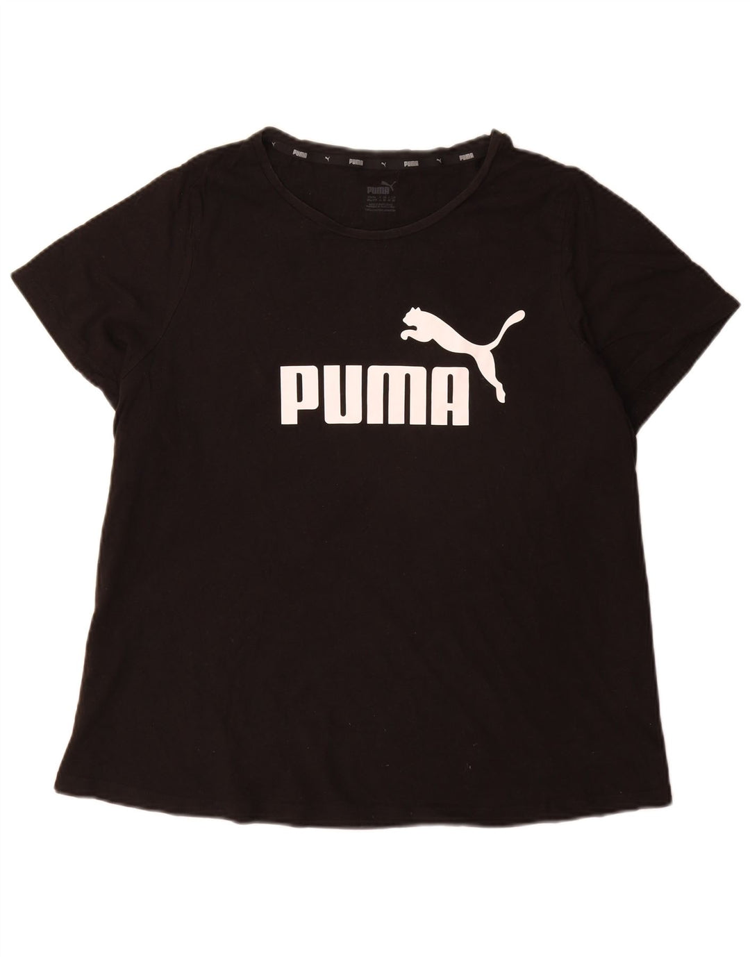Maglietta grafica da donna Puma UK 20 2XL Nera