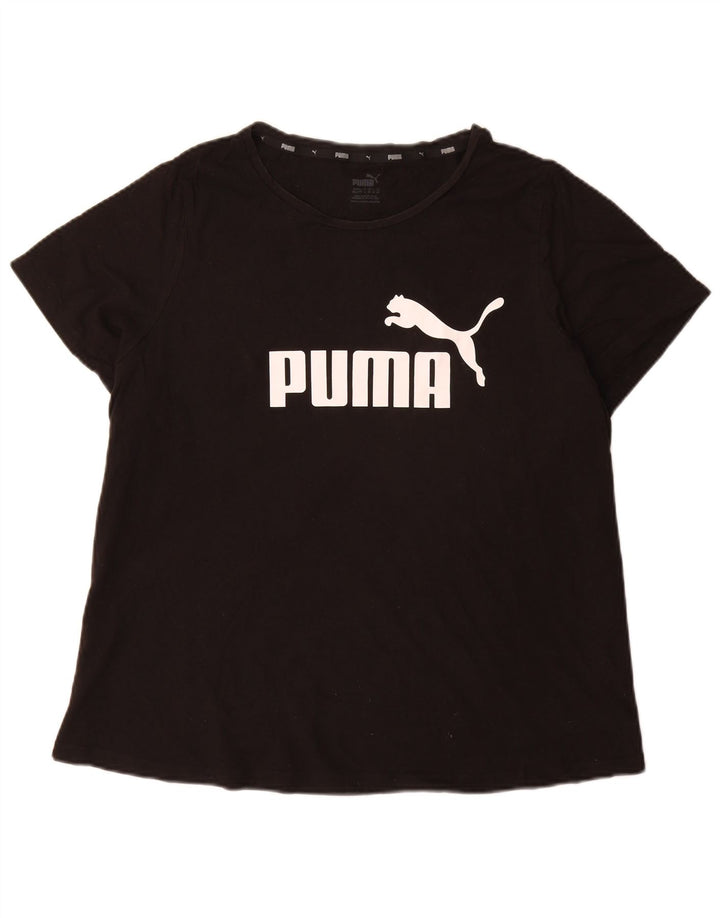 Maglietta grafica da donna Puma UK 20 2XL Nera