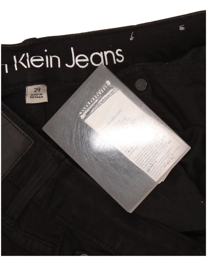Pantaloni Jegging da donna Calvin Klein W29 L29 cotone nero