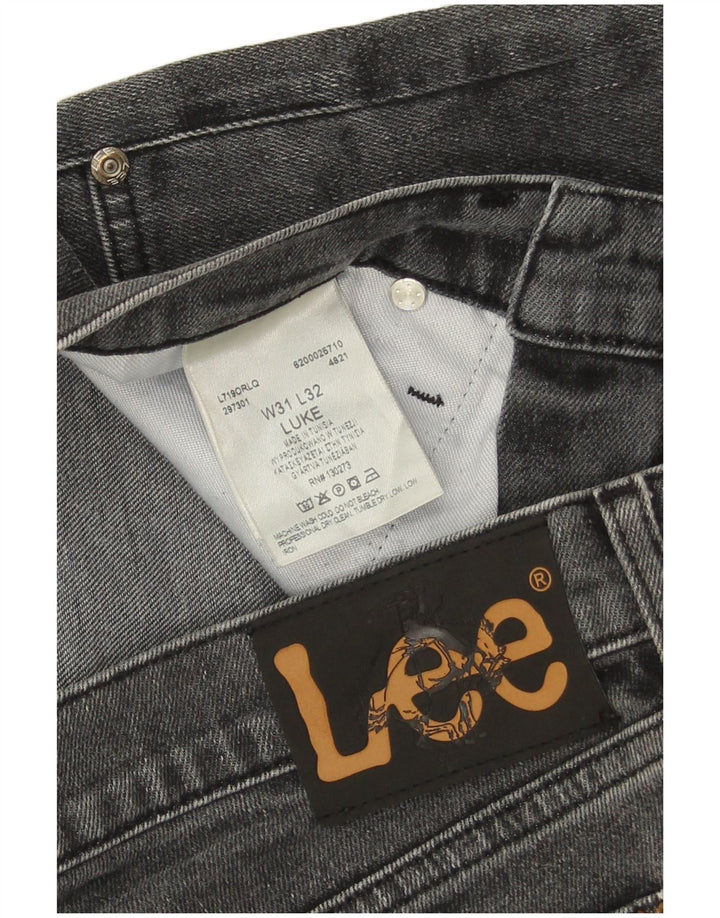Jeans skinny Luke da uomo Lee W31 L32 cotone grigio