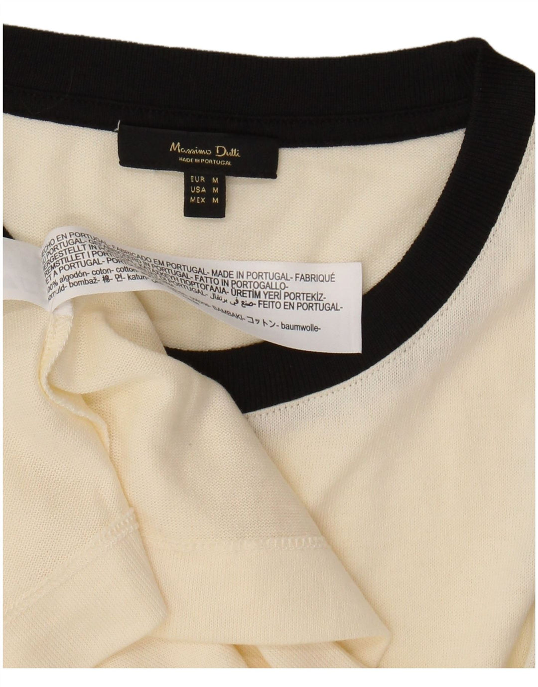 MASSIMO DUTTI Canotta da donna UK 12 Cotone beige medio