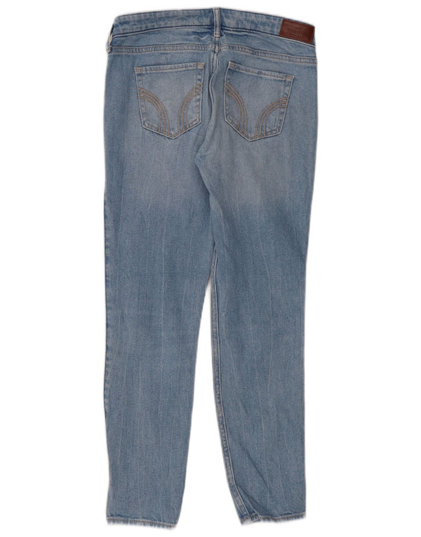 Jeans cropped a vita bassa HOLLISTER da donna US 3 Small W26 L26 Blu