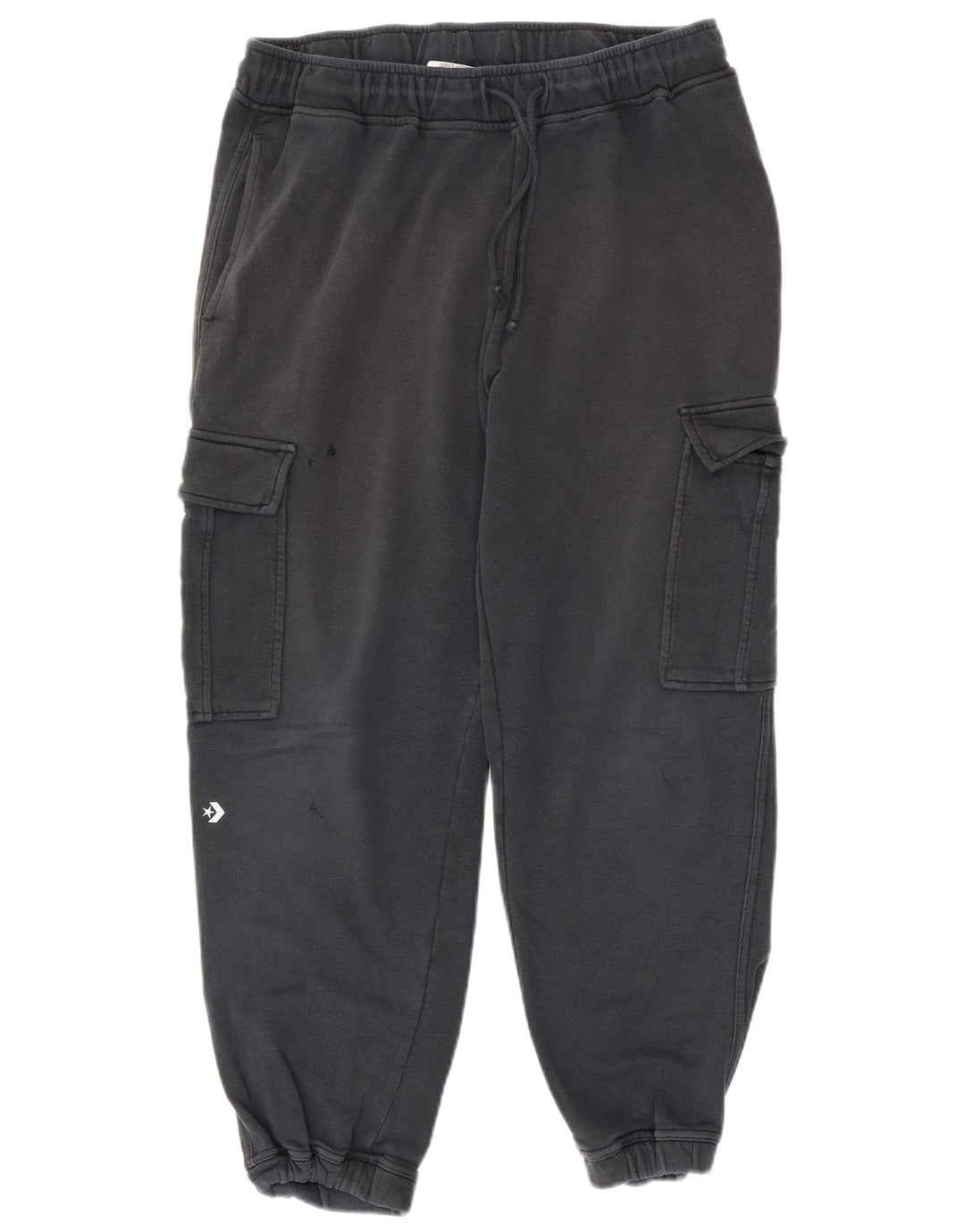 Converse Pantaloni da tuta cargo da uomo Joggers medi in cotone blu navy