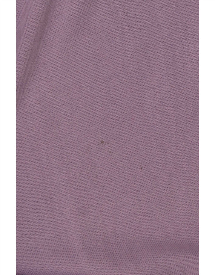 Maglione da uomo con scollo a V Lacoste taglia 5 grande in cotone viola