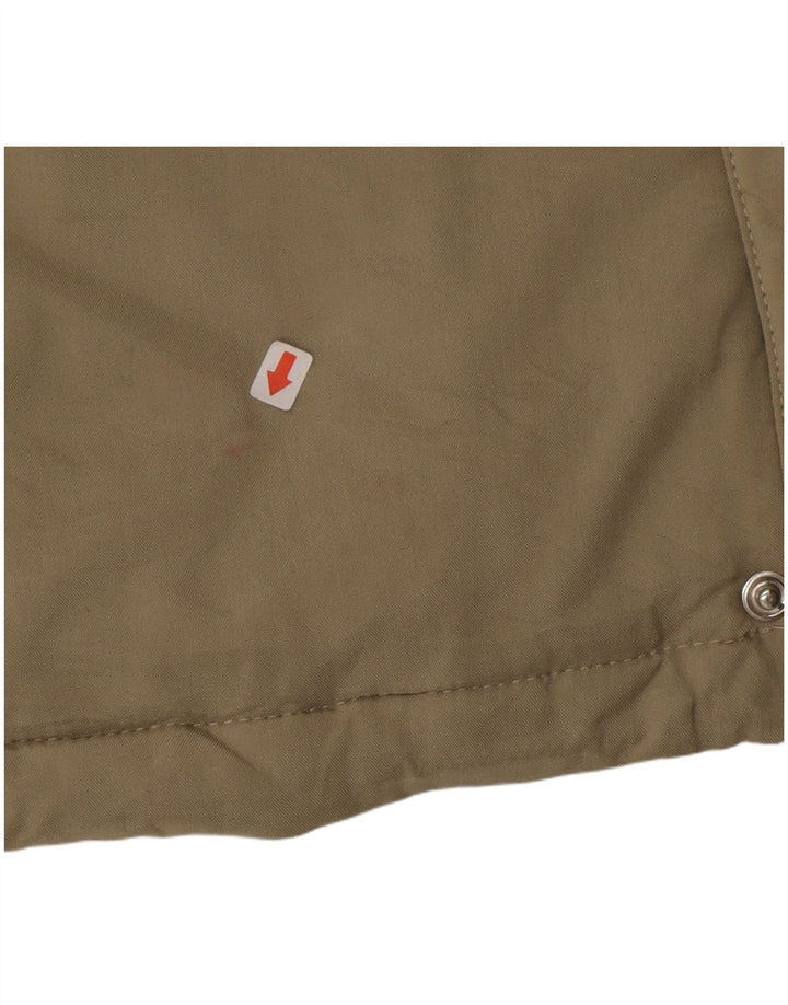 Giacca a vento con cappuccio da uomo Loro Piana UK 40 Large Beige Poliammide