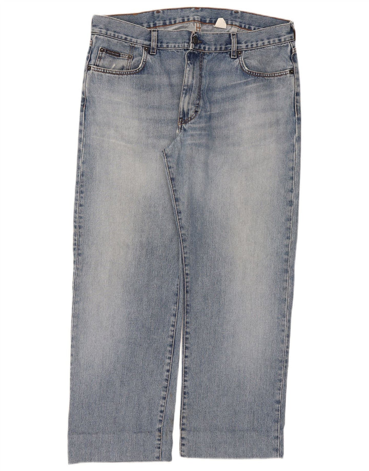 Jeans dritti da donna Calvin Klein W36 L28 Blu