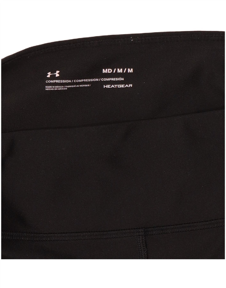 Leggings grafici da donna Under Armour Heat Gear UK 14 medio nero