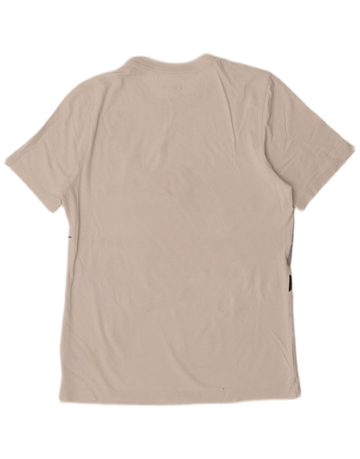T-shirt grafica da uomo Jordan Top in cotone bianco medio