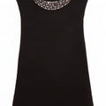 Abito a trapezio da donna Zara UK 8 piccolo in acrilico nero