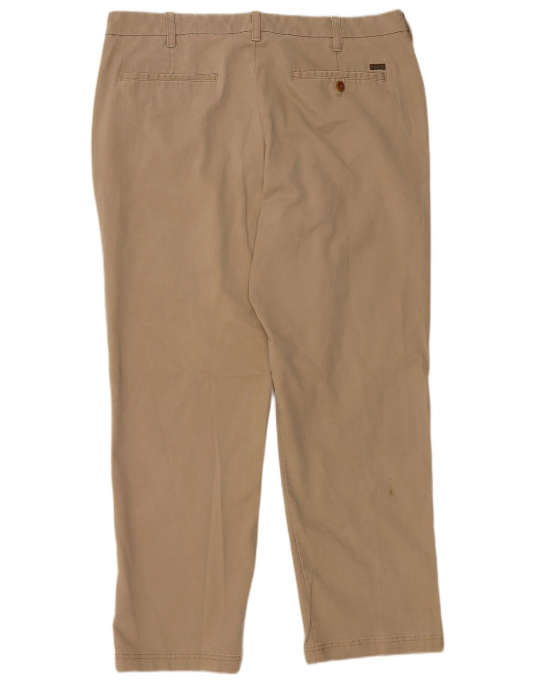 Pantaloni chino dritti da uomo IZOD W38 L30 in cotone beige