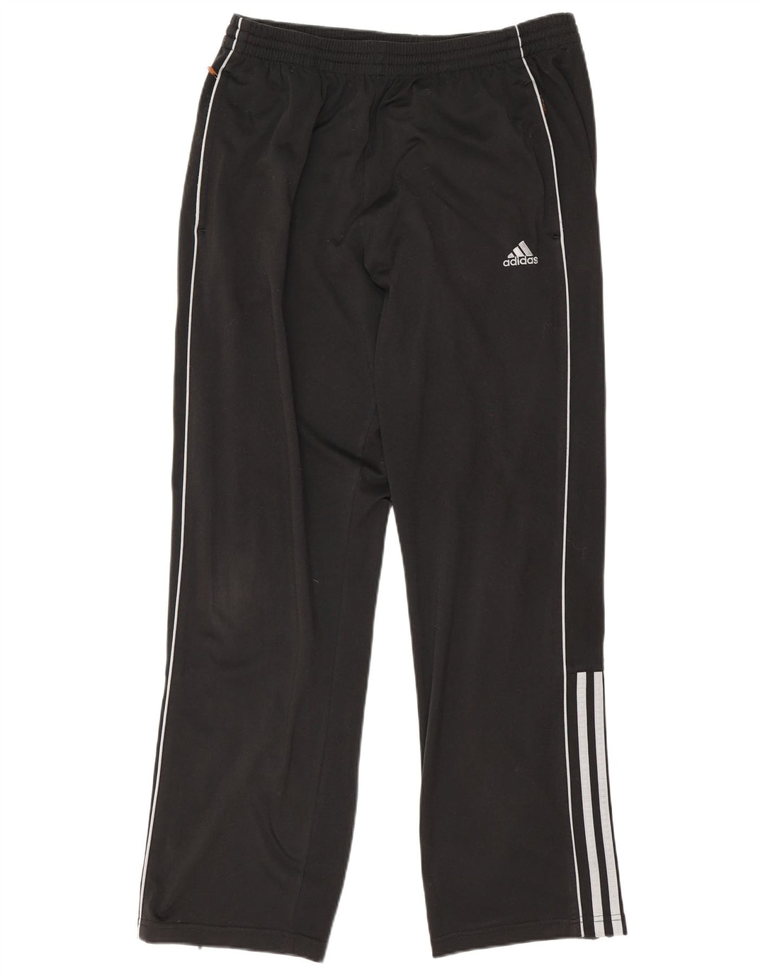Pantaloni da tuta da uomo Adidas UK 40/42 Medium Nero Poliestere