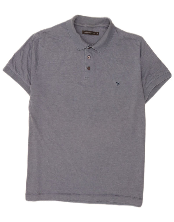 Polo da uomo French Connection XL in cotone blu