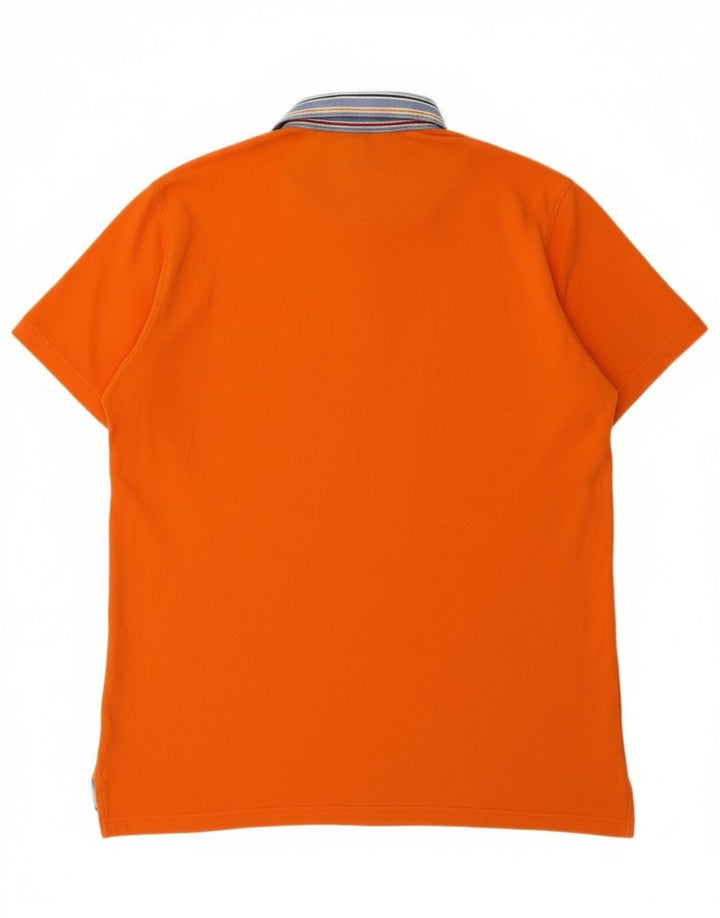 Polo da uomo vestibilità regolare Harmont & Blaine 3XL arancione