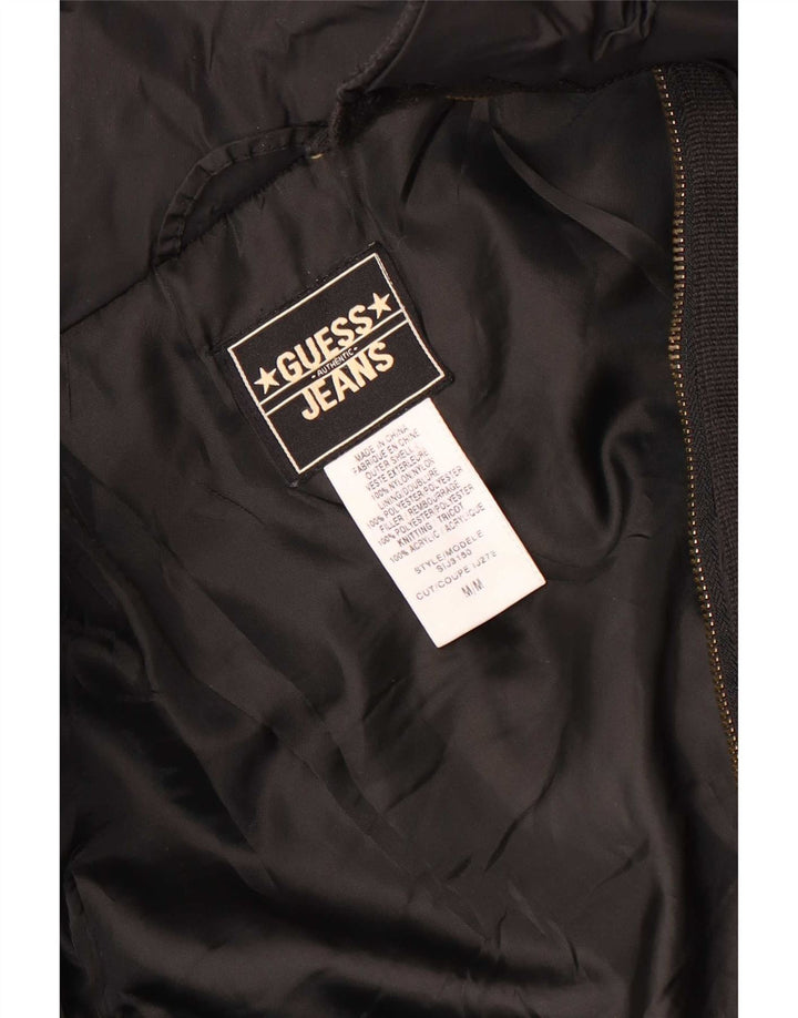 Giacca Parka con cappuccio da donna Guess UK 14 nylon nero medio
