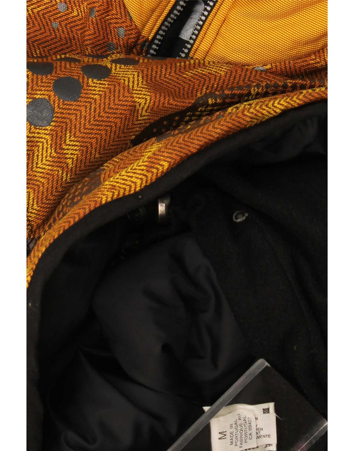 Giacca a vento pullover da uomo Tokka Tribe UK 38 Giallo medio geometrico