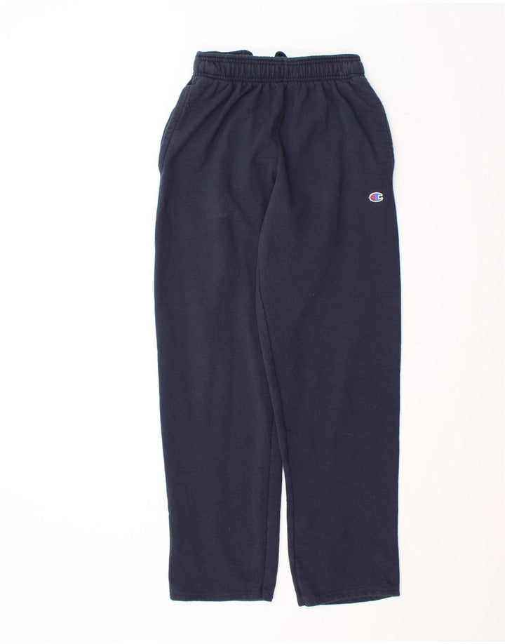CHAMPION Mens Tracksuit Trousers Medium  Navy Blue Cotton Vintage Champion and Second-Hand Champion from Messina Hembry 