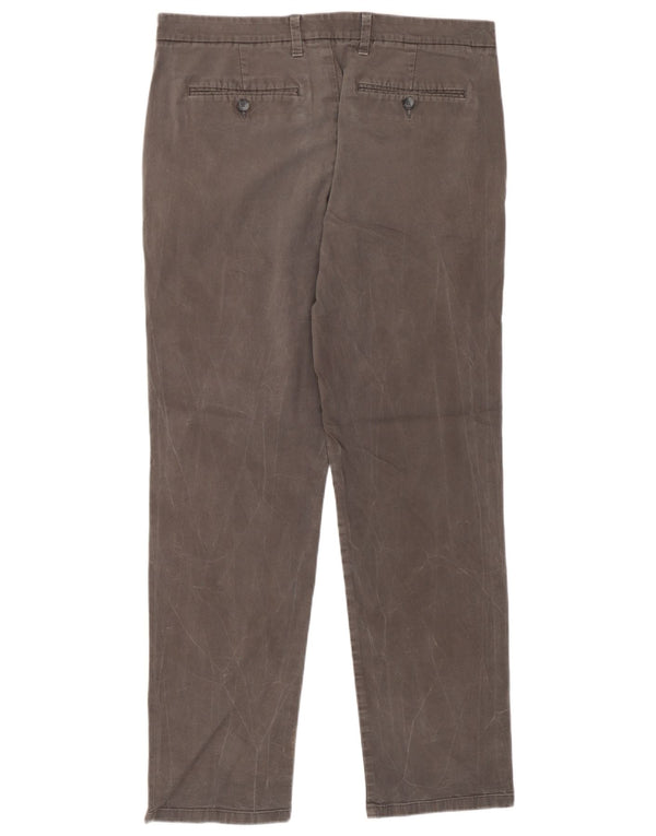 Pantaloni chino vestibilità regolare da uomo Marks & Spencer W34 L31 cotone grigio