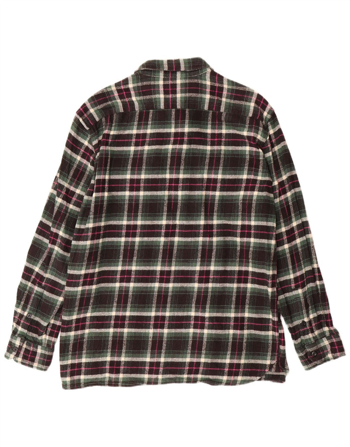 Levi's Camicia da uomo in flanella dalla vestibilità rilassata, in cotone a quadri multicolore grande