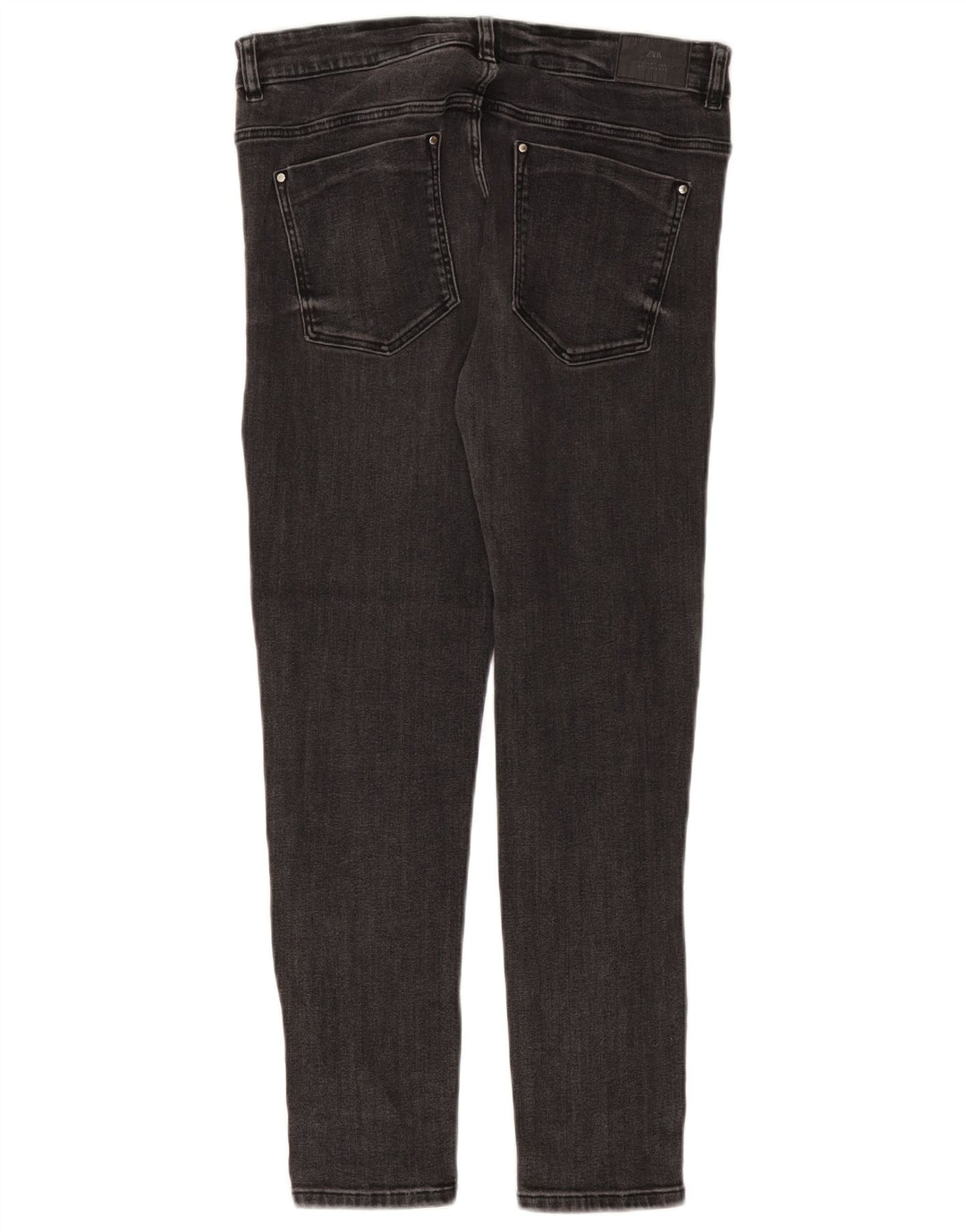 Jeans skinny da donna Zara EU 42 Large W32 L27 Grigio
