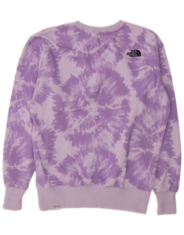 Felpa da donna Loose Fit The North Face UK 18 XL Purple Tie Dye