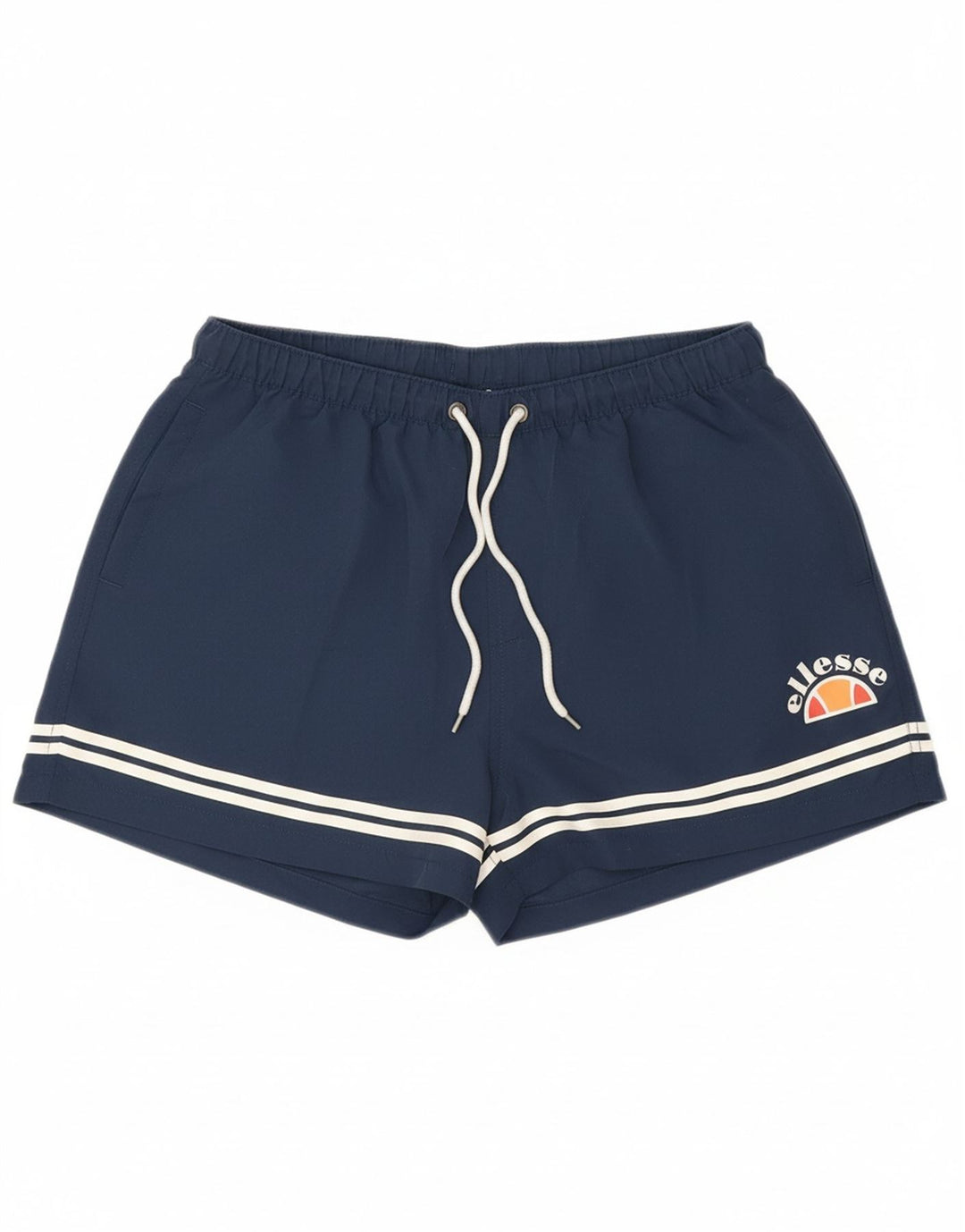 ELLESSE Womens Swimwear UK 12 Medium Navy Blue Polyester