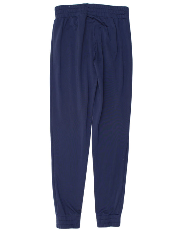 Pantaloni da tuta da donna Puma Joggers UK 10 Small Poliestere blu navy