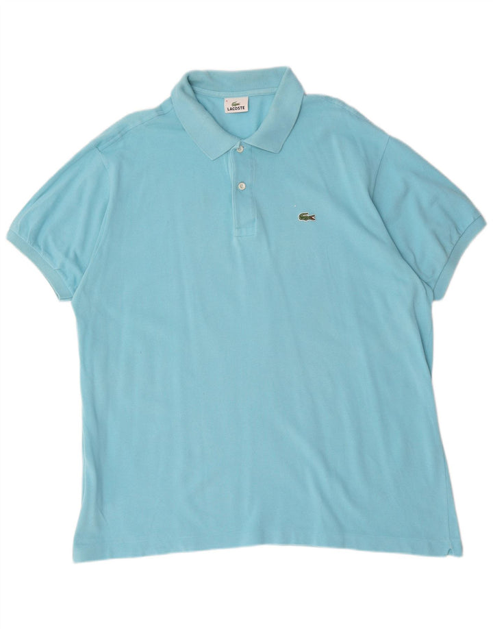 Polo da uomo Lacoste taglia 8 3XL cotone blu