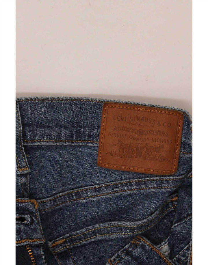 Jeans slim invecchiati Levi's da donna W26 L32 Blu