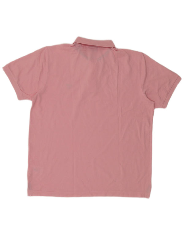 Polo da uomo Gant XL in cotone rosa