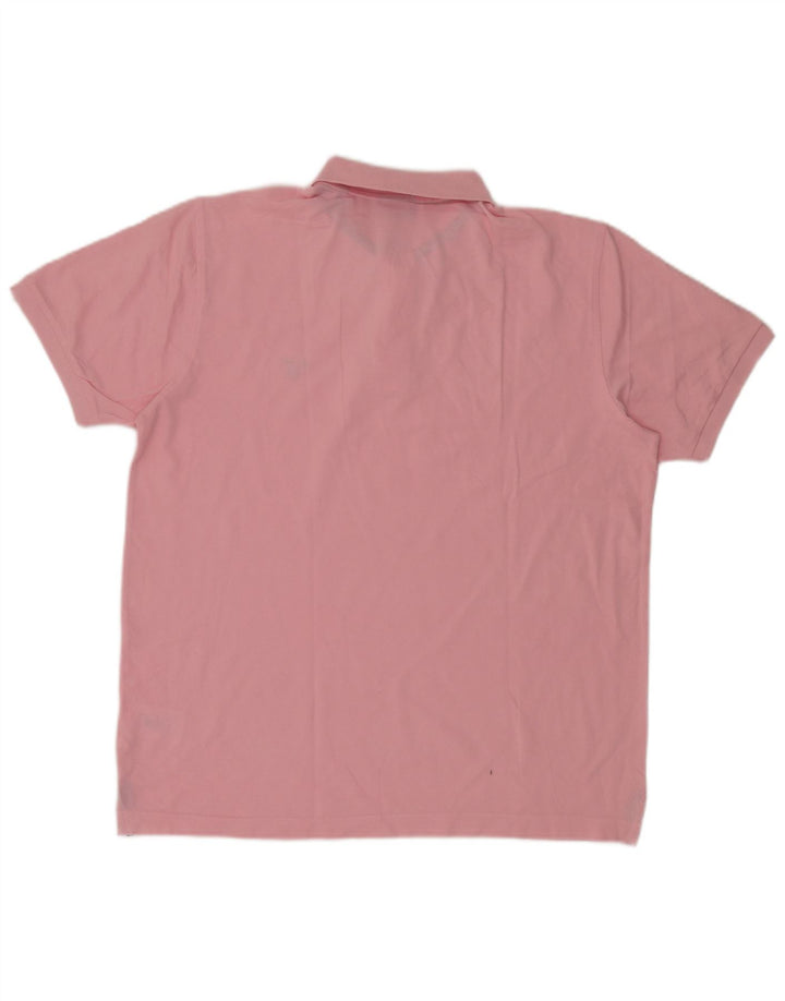 Polo da uomo Gant XL in cotone rosa